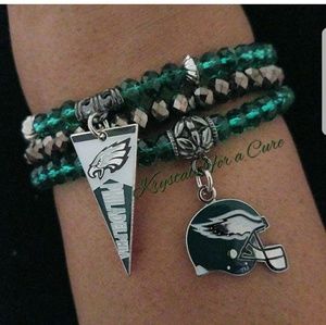 Customized K4C Philadelphia Eagles Bracelets